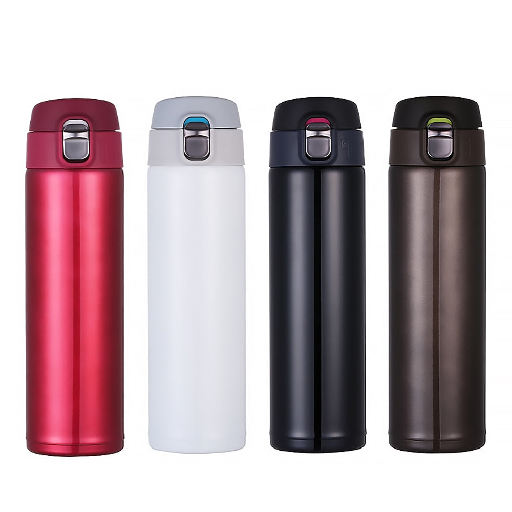 Portable Thermos Mug Coffee Cup With Lid